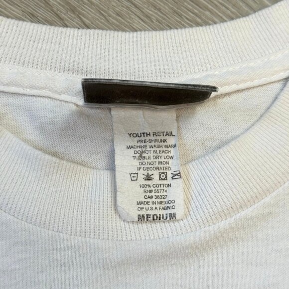 2009 NASCAR Dale Earnhardt Jr. #88 AMP Energy White T-Shirt - Size Youth Medium - Picture 9 of 11